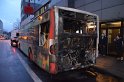 Stadtbus fing Feuer Koeln Muelheim Frankfurterstr Wiener Platz P149